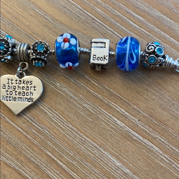 Teacher Charm Bracelet - Picture 4 of 7